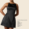 Satin Halter Formal Maxi Dress