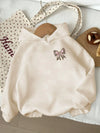 Leopard Print Bow Hoodie