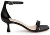 Crystal Kitten Heel Sandal