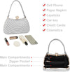 Rhinestone Pearl Evening Clutch