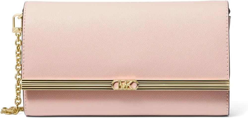 Saffiano Leather Mona Clutch