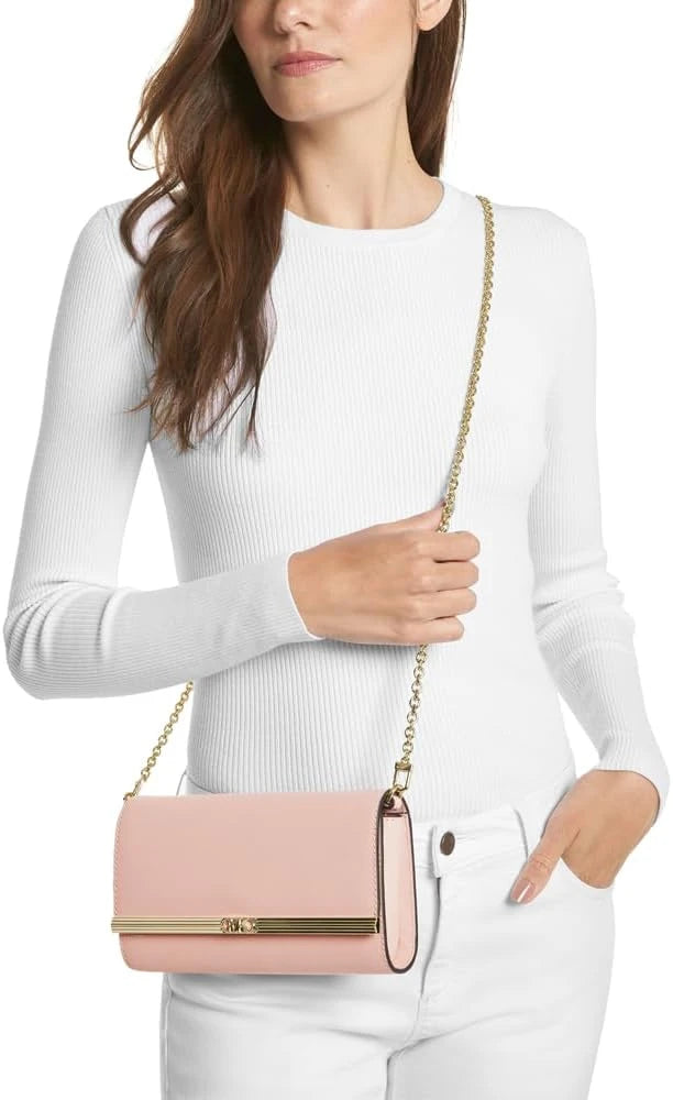 Saffiano Leather Mona Clutch