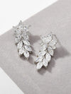 Cubic Zirconia Dangle Drop Earrings