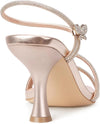 Ankle Strap Kitten Heel Sandals