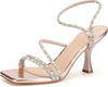 Ankle Strap Kitten Heel Sandals