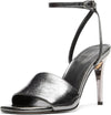 Metallic Leather Elyse Heeled Sandals