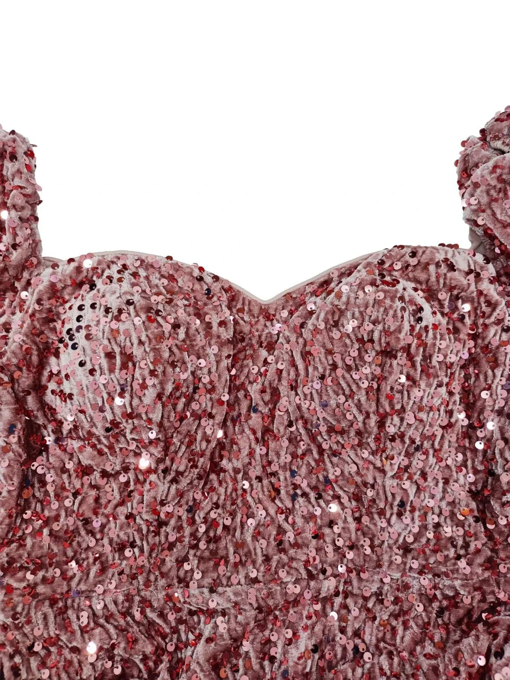 Sequins Split Thigh Evening Dress