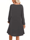 Christmas Pattern Fitted Knit Dress