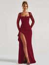 Lace Bodycon Formal Maxi Dress