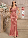Miusol Floral Lace Bodycon Maxi Dress