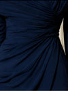 Vintage Asymmetrical Evening Gown