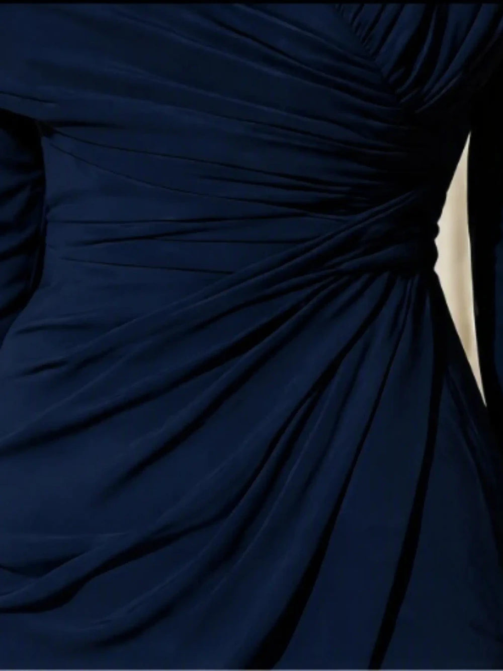 Vintage Asymmetrical Evening Gown