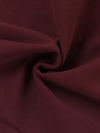Burgundy Halter Neck Evening Gown
