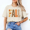 Autumn Floral Leopard Graphic Sweatshirt