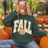 Pumpkin Bow Fall Sweatshirt