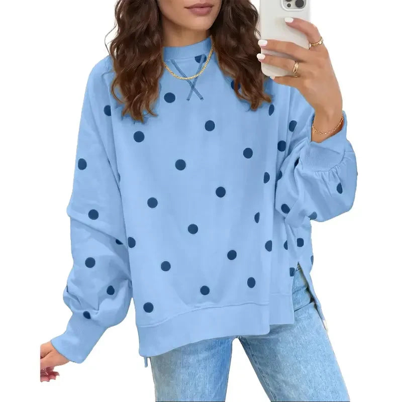 Wenelax Polka Dot Sweatshirt