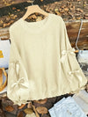 Bow Detailed Knit Sweater