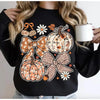 Floral Pumpkin Sweatshirt