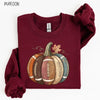 Vintage Game Day Fall Pumpkin Sweatshirt