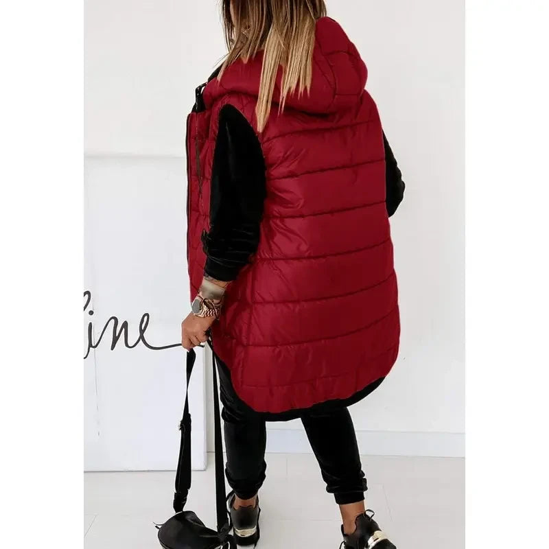 Imily Bela Hooded Padded Vest