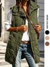 Casual Long Puffer Vest