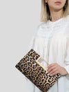 Faux Leather Evening Clutch