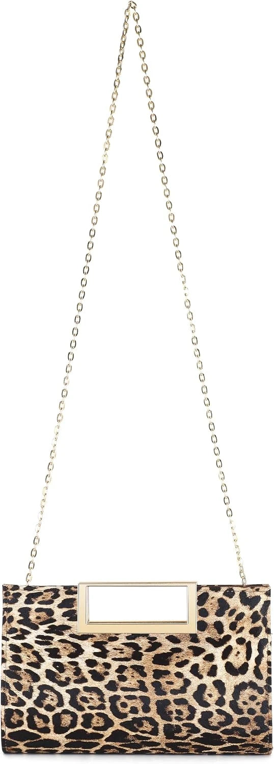 Faux Leather Evening Clutch