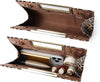 Faux Leather Evening Clutch