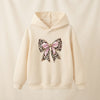Leopard Print Bow Hoodie