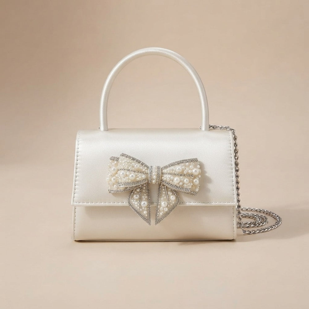 Satin Evening Crossbody Bag