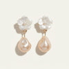 Mother of Pearl Floral Drop Earring
