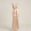 Miusol Floral Lace Bodycon Maxi Dress
