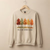 Watercolor Foliage Autumn Crewneck Sweatshirt