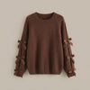 Bow Detailed Knit Sweater