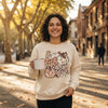Floral Pumpkin Sweatshirt