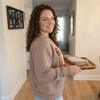 Turkey Day Slogan Pullover Sweatshirt