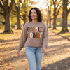 Turkey Day Slogan Pullover Sweatshirt