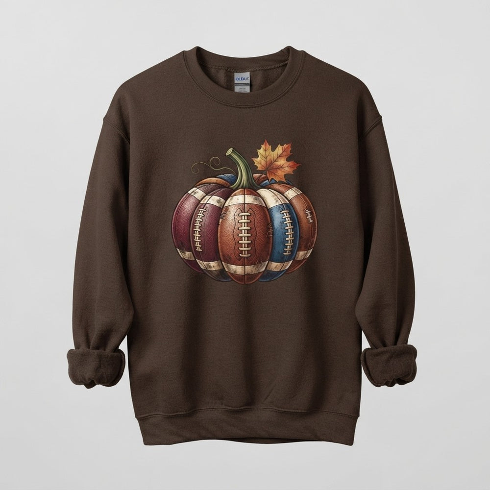 Vintage Game Day Fall Pumpkin Sweatshirt