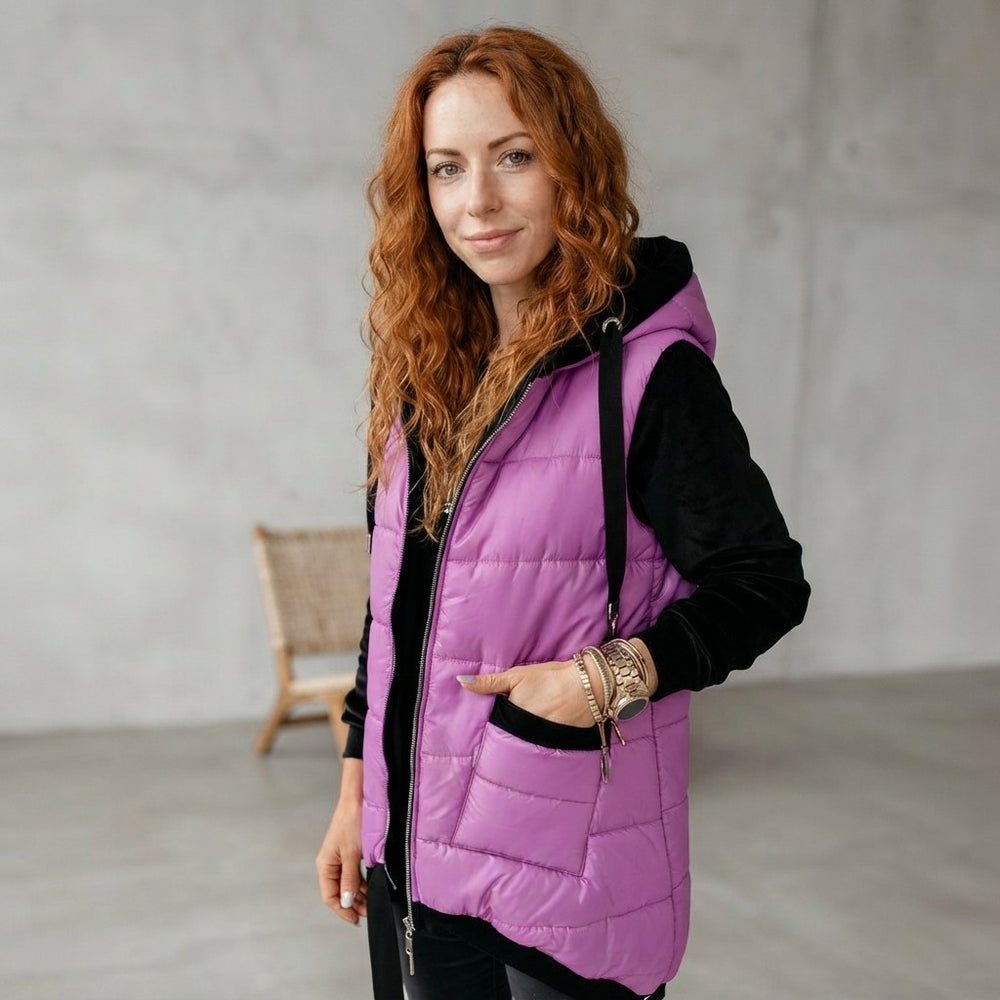 Imily Bela Hooded Padded Vest