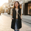 Casual Long Puffer Vest