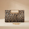 Faux Leather Evening Clutch